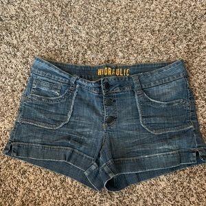 Hydraulic Jean Shorts
